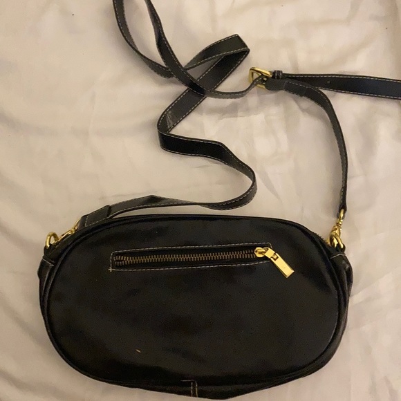 Black Bow Shoulder Purse - Picture 2 of 4
